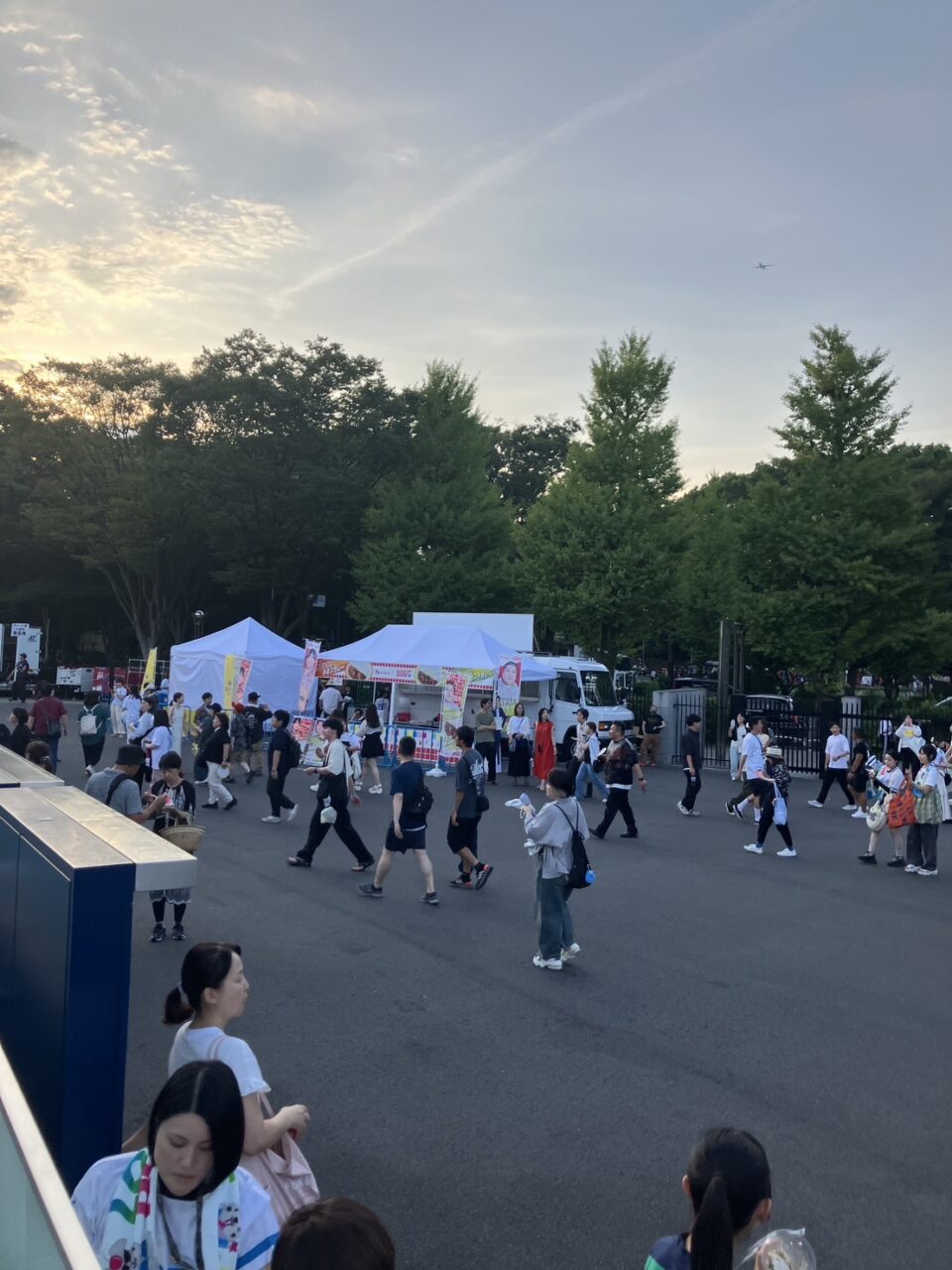 キッチンカー
代々木第一体育館