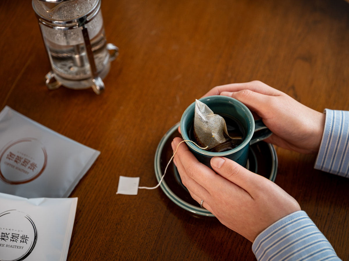 すぐに淹れられるので便利なコーヒーバッグ