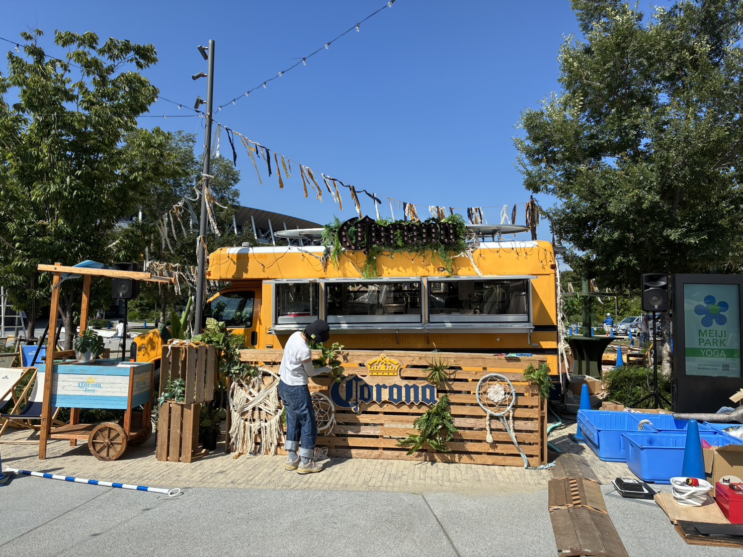 活用事例：SUMMER LOUNGE MEIJI PARK　　　